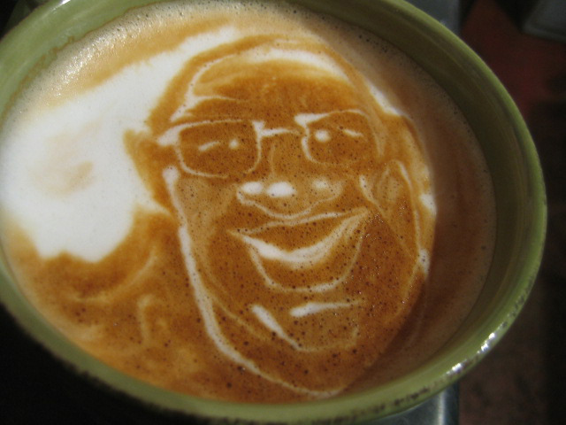 Al Roker Latte Art