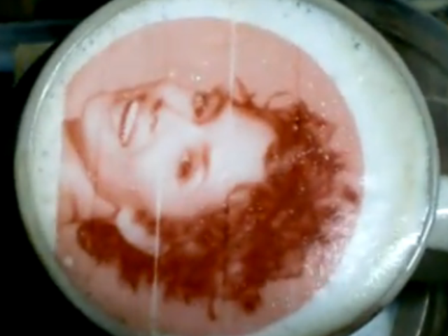 Coffee Printer Art